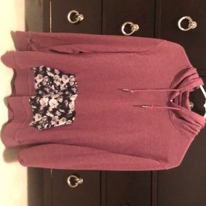 Maroon Pacsun Light Hoodie
